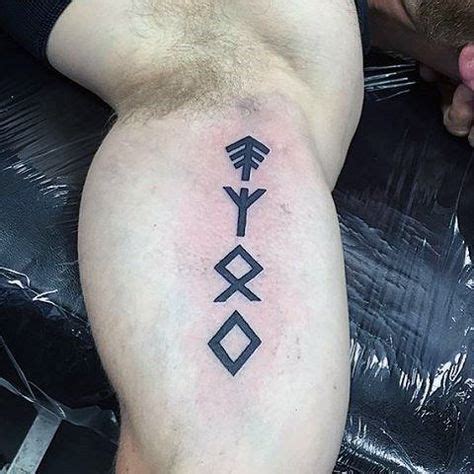 Nordic Roots: Celebrating Heritage with Viking Rune Tattoos